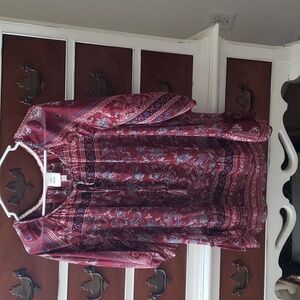 Knox Rose Sheer Short Sleeve Blouse